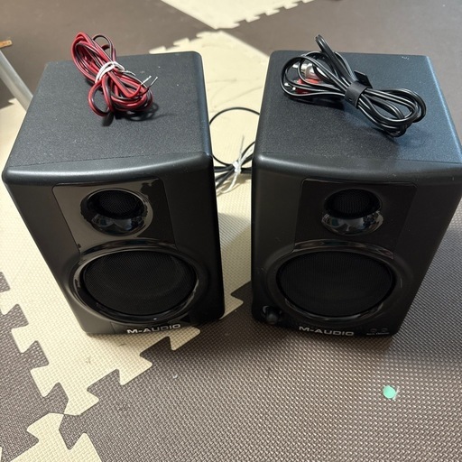 無料発送 M-AUDIO （M-AUDIO（エム 2台セット アクティブスピーカー BX5a スピーカー・ウーファー