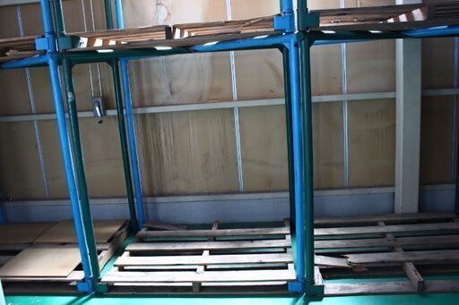 フォークリフト用 パレットラック  スチールラック 積み重ねラック 段積 ネステナー 15台まとめて 引き取り限定