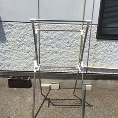 JM19877S)物干し台 折りたたみ可 幅：約64cm 高さ：...
