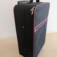 値下げ　キャリーケース COMME CA ISM ピンク 黒 40✕66✕20cm (タイヤ含 本体40✕61✕20cm)の画像