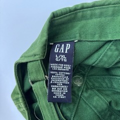 GAPキッズ用CAP緑（L〜XL）の画像