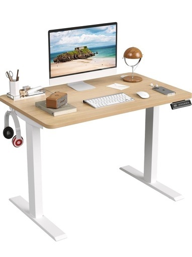 美品　Sunon 電動昇降デスク　幅10 0cm×奥行60cm