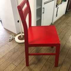 木製イスの画像