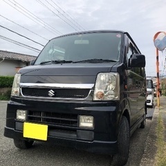 スズキエブリィワゴン❗️最上級グレードPZターボスペシャル（希少）❗️両側電動スライドドア（希少)❗️4ＷＤ（希少）❗️車検約1年あり❗️の画像