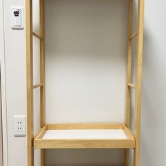 木製　子ども用ハンガーラック