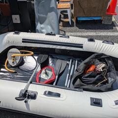 【愛品館 江戸川店】現状品 ZefhyrBoat ゼファー ゴムボート+フットコン ID:119-045054-007の画像