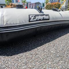 【愛品館 江戸川店】現状品 ZefhyrBoat ゼファー ゴムボート+フットコン ID:119-045054-007の画像