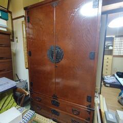 昭和レトロ家具　大型　和クローゼット
