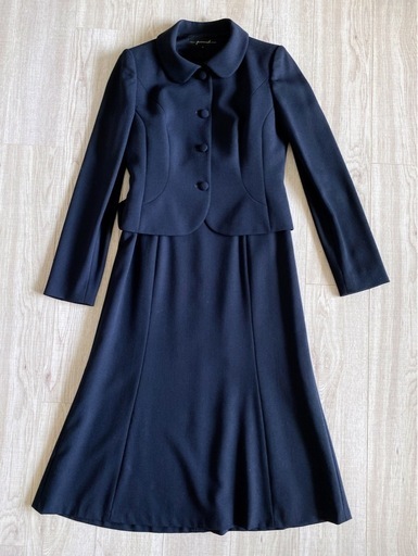 6/10•6/11 受渡し限定【美品】お受験スーツ perimish ワンピース&ジャケットセット 9号7号