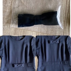 6/10•6/11 受渡し限定【美品】お受験スーツ perimish ワンピース&ジャケットセット 9号7号の画像