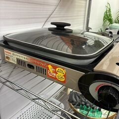 ★BBQや非常時に最適 ガスコンロ＆ガスコンロ鉄板 2個セットで...