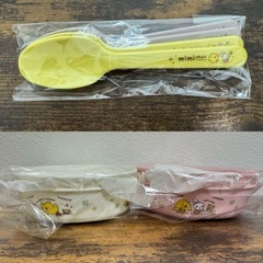 西松屋 子ども用食器セット 食器 カトラリー　みみちゃん の画像