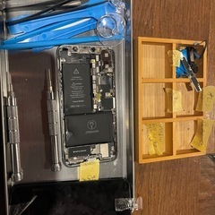 壊れたスマホ譲ってください！修理の練習用に使いたいです！金額折り...
