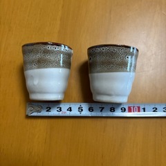 おちょこ　２つ　0円の画像