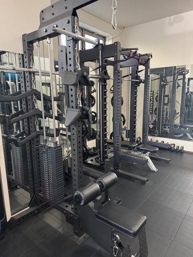 再出品　美品　業務用ラットプルダウン ローロウ MBC 再出品美品業務用ラットプルダウン ローロウ MBC (鯖テット