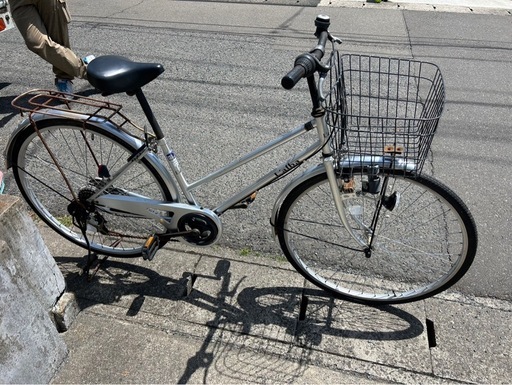 京都市引き取り限定 ボールドライン自転車27インチ6段変速
