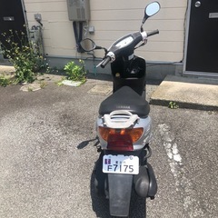 ヤマハ　JOG ジョグ　SA16J 2スト 原付　バイク　シルバーの画像