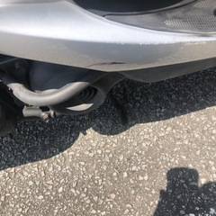 ヤマハ　JOG ジョグ　SA16J 2スト 原付　バイク　シルバーの画像