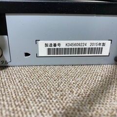 東芝　ブルーレイ　レコーダー  REGZA ＤＢＲ－Ｚ510 500GBの画像