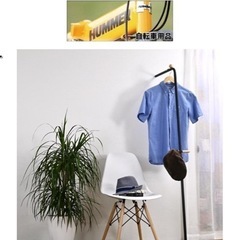 無料です　服かけ　置くだけです