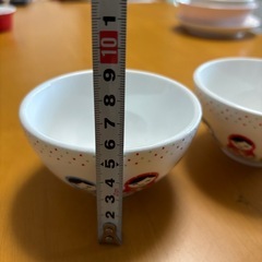 ※そろそろ廃棄しますよ〜　お茶碗　二つ　マトリョーシカ🪆柄 0円の画像