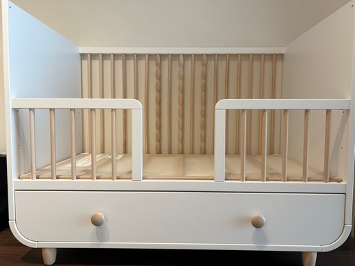 IKEA MYLLRA(ミルラ) ベビーベッド（マットレス付き） IKEA MYLLRA