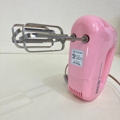 【E25】 ハンドミキサー 調理器具 5段切替　TESCOM テスコム THM26M お菓子やケーキ作り ホイップ時短の画像