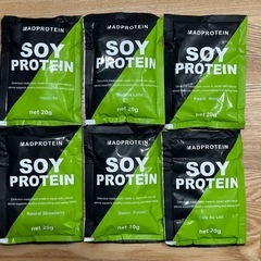 MADPROTEIN ソイプロテイン お試しセット 6袋