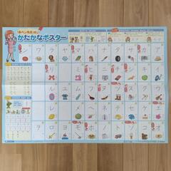 1年生　カタカナ　漢字ポスターの画像
