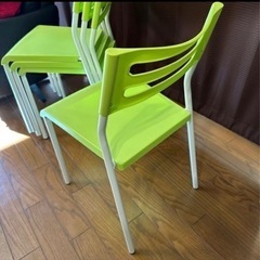 【引取り中
】スタックチェア4脚セットの画像
