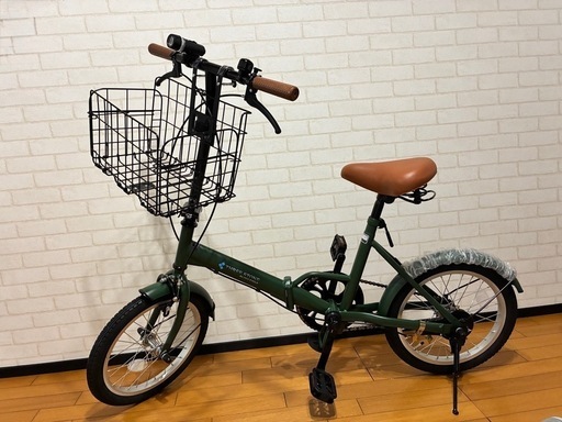 奈良市新品未使用16インチ折りたたみ自転車