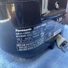 Panasonic 3合炊き IHジャー炊飯器 の画像
