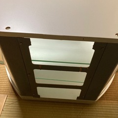 ガラスオーディオラックの画像