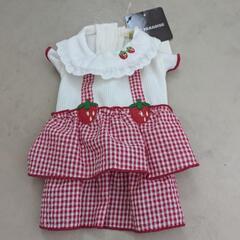 5月中のお引き取り1500円⭕️🍓わんこ用お洋服いちご🍓