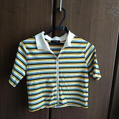 【中古美品】レディースボーダーＭ