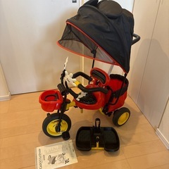 ミッキー　シェード付き　三輪車
