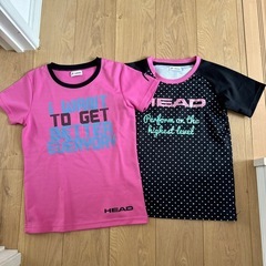 着用1回のみ　美品です⭐︎HEAD　160センチ2枚組