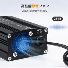 車載インバーター USB-C 20W急速充電 150W 超小型 インバーター シガーソケット コンセント USB-Cポート付き DC12VをAC100Vに変換 車載充電 カーインバーター 車載用インバーター 小型 停電 車中泊 (150W 12V車専用 ヒューズ内蔵)の画像