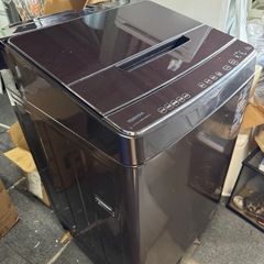 TOSHIBA 東芝電気洗濯機 ZABOON AW-10SD9 10kg グレインブラウン 2021年製 縦型 洗濯機 ザブーン ブラウン 茶色
