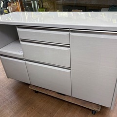 ☆ジモティー割引有☆ ｲﾝﾃﾘｱ岩永/ﾜｲﾄﾞｷｯﾁﾝｶｳﾝﾀｰ/WH