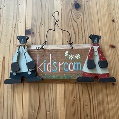 トールペイント　キッズルーム　子供部屋　壁掛け