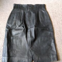 Grifine レザースカート 昭和レトロの画像