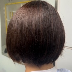 5月　ショートヘアの方限定　ブローモデル募集　カラーリング…