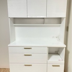 美品　ニトリ　NITORI ソレル　120センチ　キッチンボード...