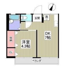 💙💜フリーレント1ヶ月付き💜💙敷礼ゼロ✨バストイレ別🎶淵野辺駅徒...
