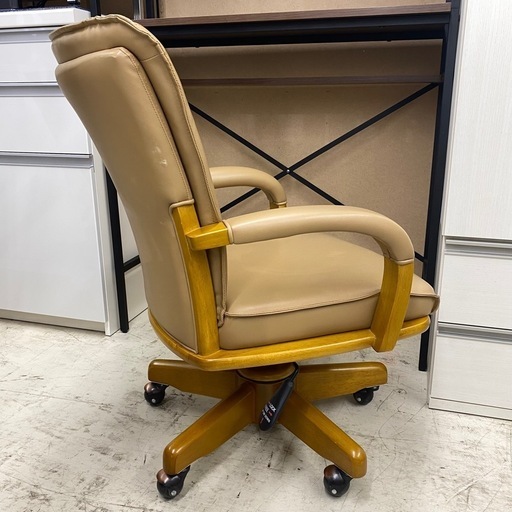 【貞苅椅子】　ダイニングチェア　幅57×奥63×高83～86cm　リサイクルショップ　朝霞市　ケイラック朝霞田島店　志木市　和光市　G