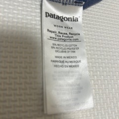 Patagonia（パタゴニア）ネイビーTシャツの画像