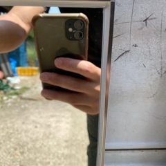 美品！格安！早い者勝ち！まだまだ使えます！大サイズ　鏡３つセットの画像