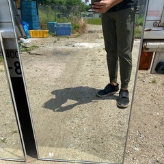 美品！格安！早い者勝ち！まだまだ使えます！大サイズ　鏡３つセットの画像