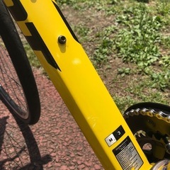 通勤通学にもおすすめのクロスバイク リユースクロスバイク GIANT ESCAPE RX3 イエロー Mサイズ エスケープRX 新品交換パーツ多数の画像